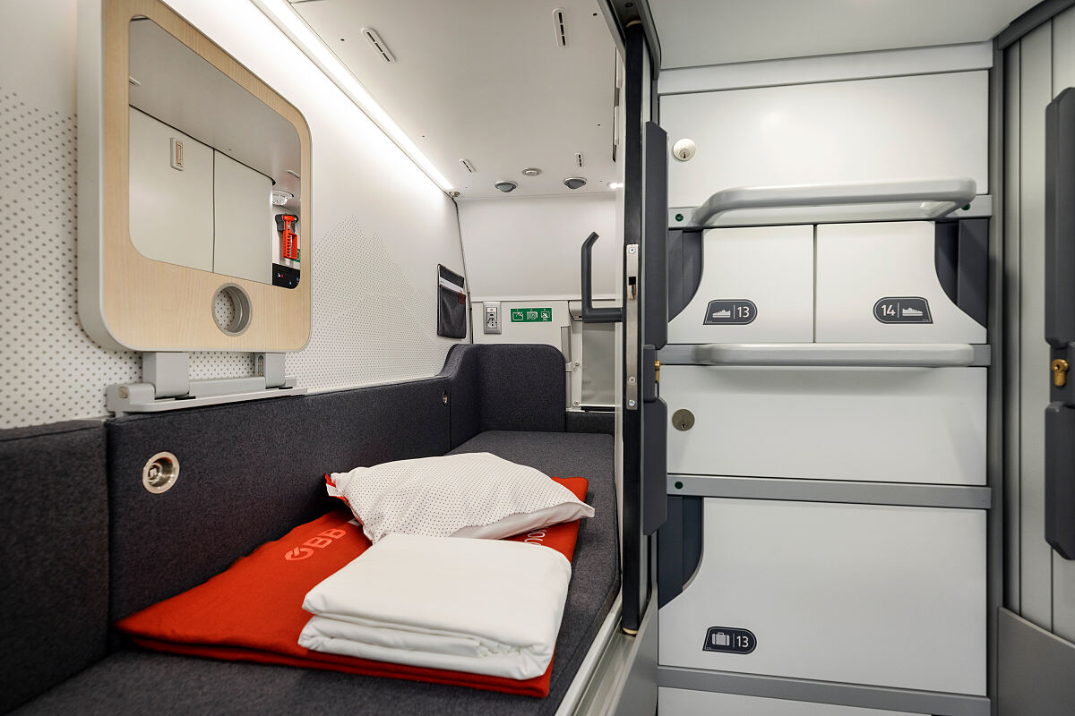 Mini Cabin im Nightjet der neuen Generation