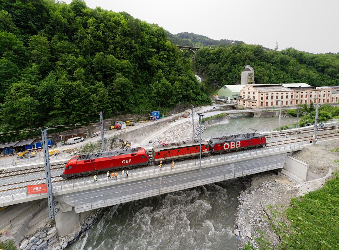 20240521_Brueckenbelastungstest Lend_014_(c)ÖBB-Marktl Photography