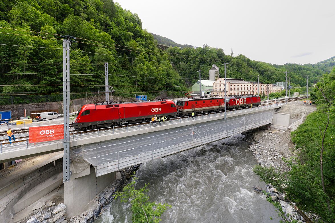 20240521_Brueckenbelastungstest Lend_016_(c)ÖBB-Marktl Photography