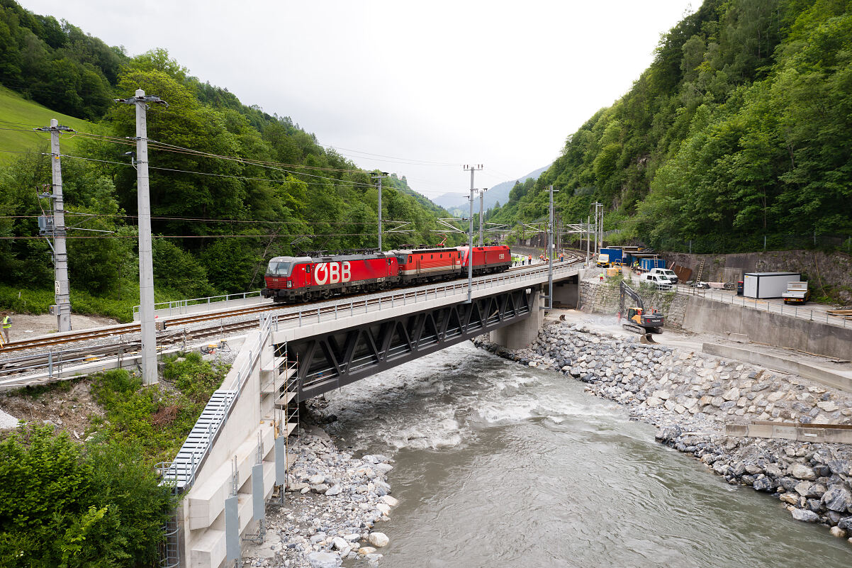 20240521_Brueckenbelastungstest Lend_029_(c)ÖBB-Marktl Photography