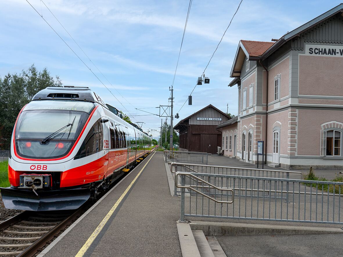 Strecke Feldkirch - Buchs