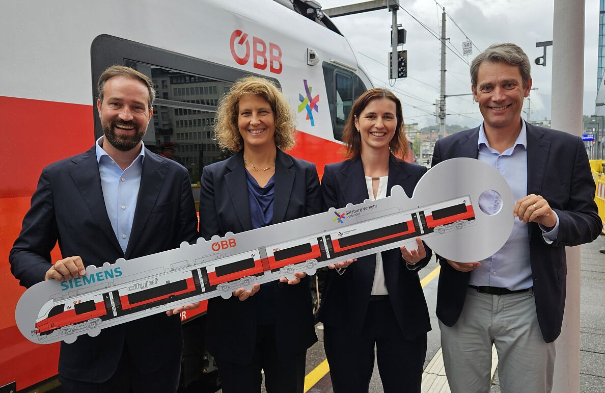 Neuer Cityjet Desiro ML für Salzburg