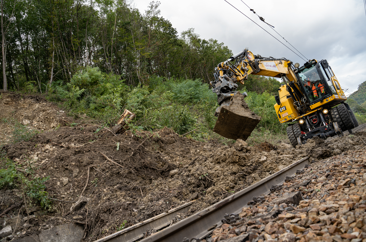 19.09.2024 - ÖBB: Weststrecke nach Hochwasser weiter nur eingeschränkt befahrbar