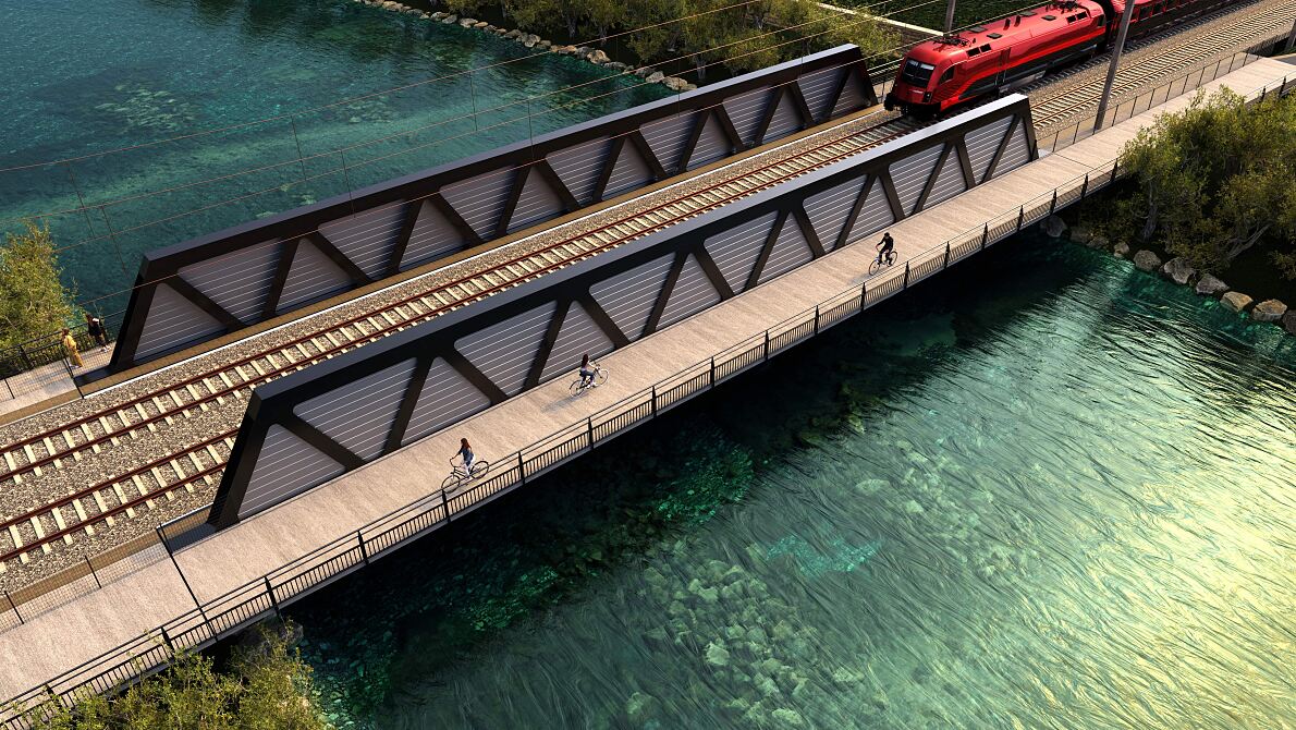 ÖBB: Neubau der Lieserbrücke in SpittalDrau mit Geh- und Radweg steht bevor