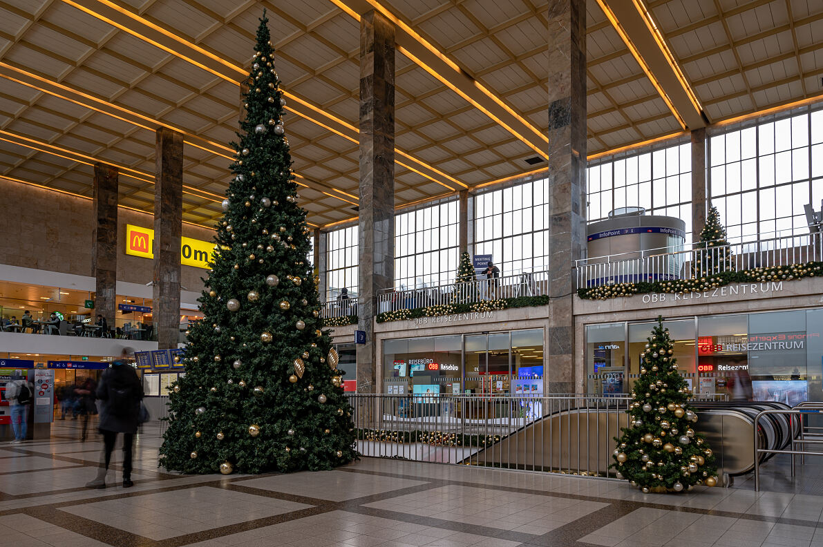 Westbahnhof Weihnachten