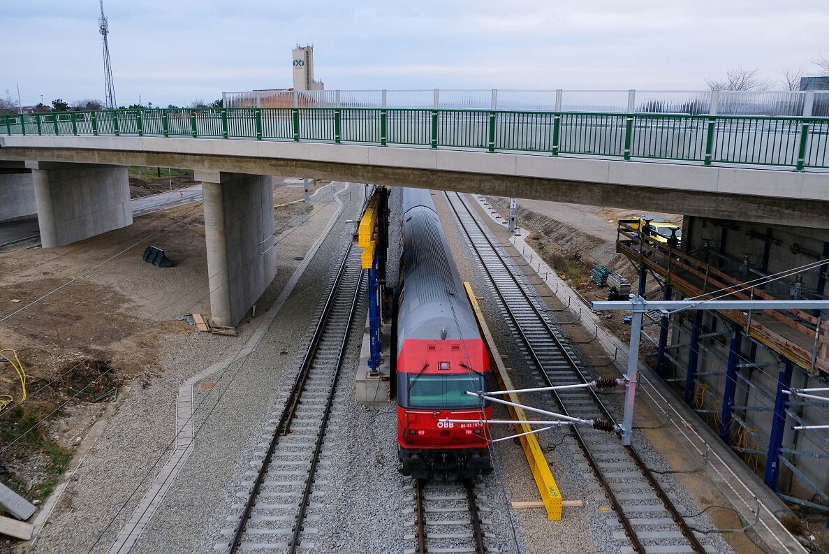 Nordbahn_Deutsch-Wagram_Verkehrsfreigabe Straßenbrücke Bockfließer-Straße (L13)