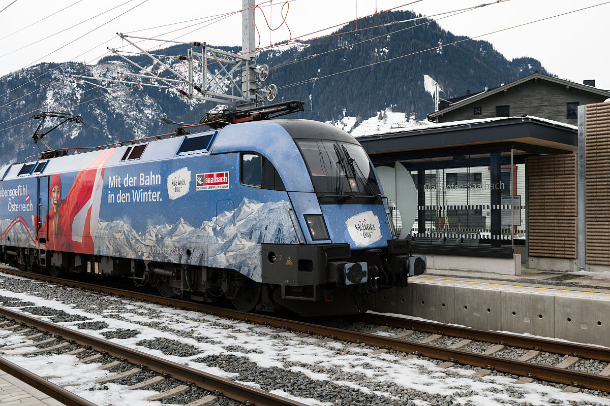 Eröffnung Haltestelle Maishofen-Saalbach