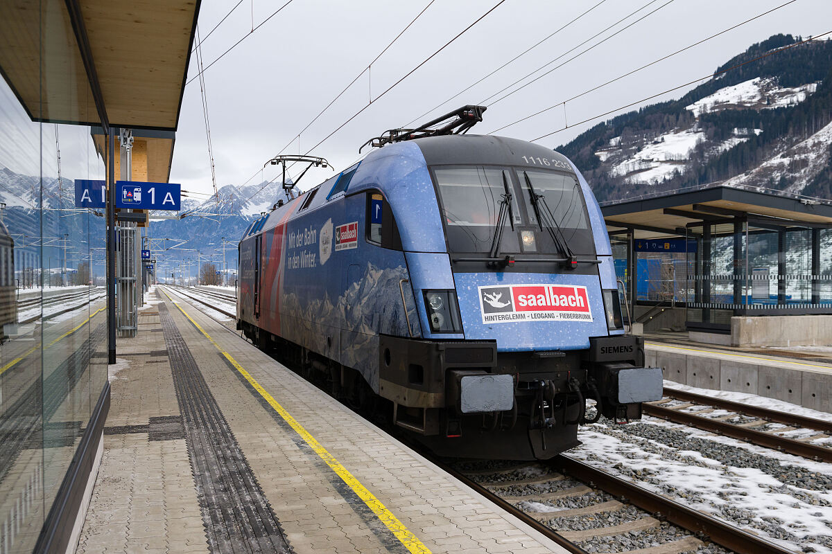 Eröffnung Haltestelle Maishofen-Saalbach