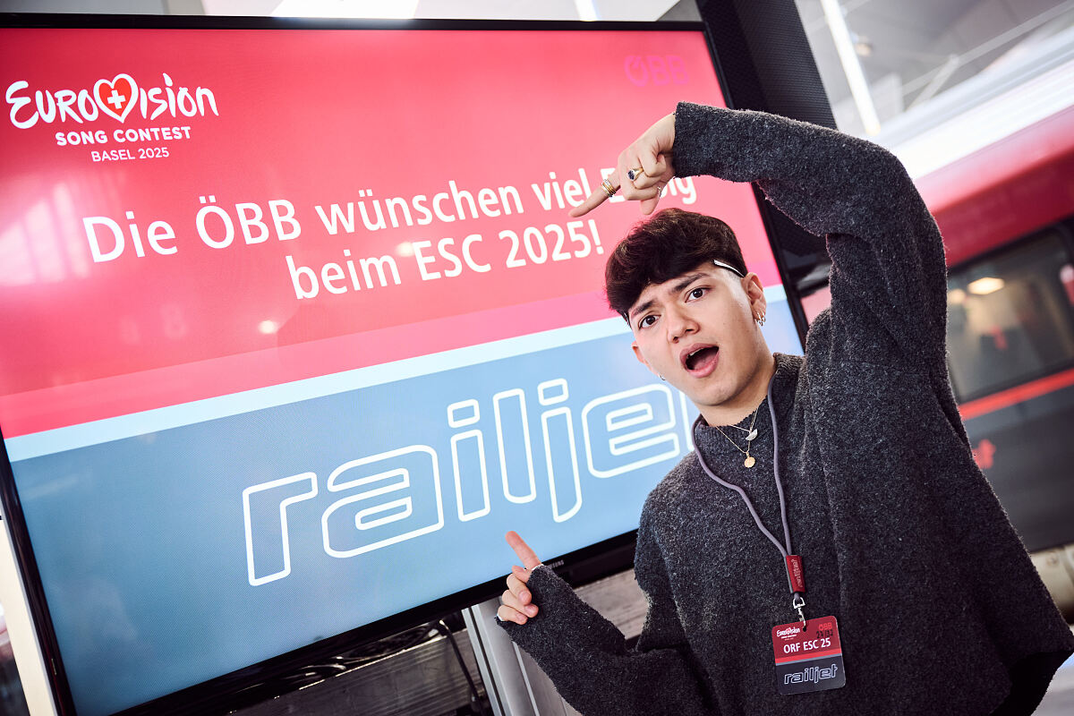 ESC-Fahrt 2025 mit JJ (c) oebb_Marek Knopp