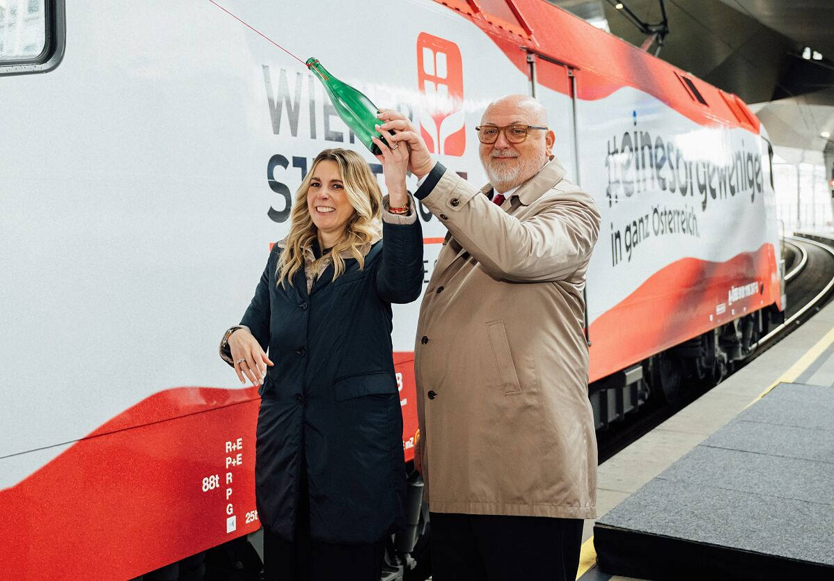 Sonja Brandtmayer und Andreas Matthä