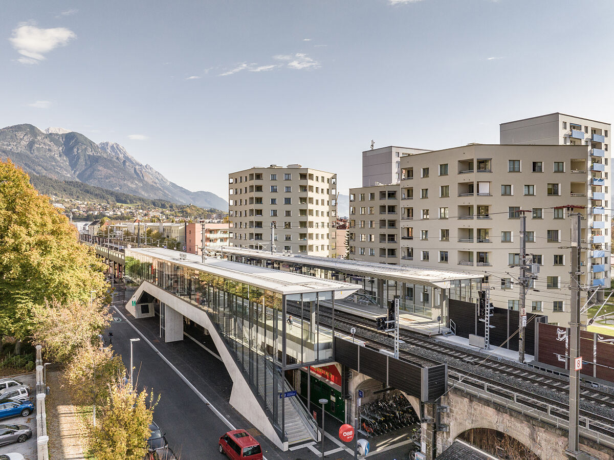Haltestelle Innsbruck Messe gewinnt Big See Award