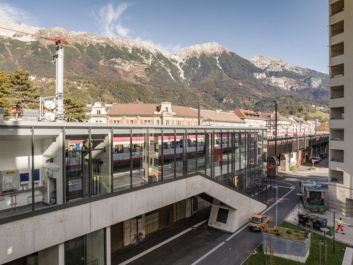 Haltestelle Innsbruck Messe gewinnt Big See Award