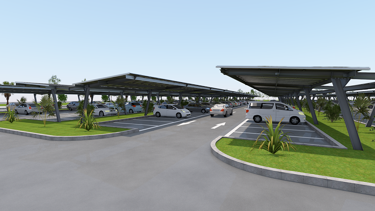Carports BayWA Austria Ebreichsdorf