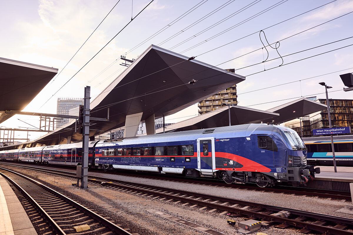 Nightjet der neuen Generation nach Amsterdam