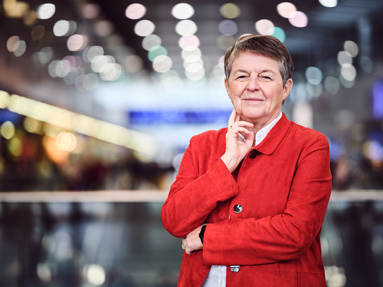 Portraitfoto von Brigitte Ederer