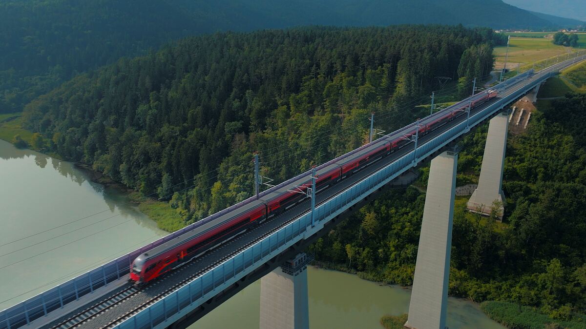 Koralmbahn Testfahrt 