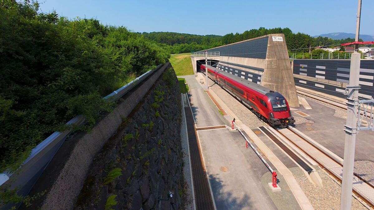 Koralmbahn Testfahrt 