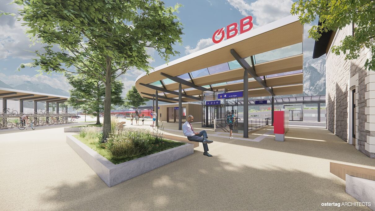 Neuer Bahnhof Völs