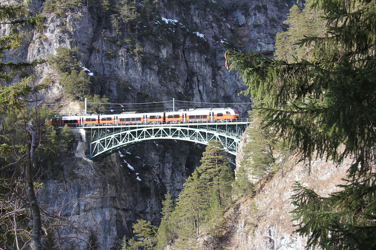 Sperre der Karwendelbahn