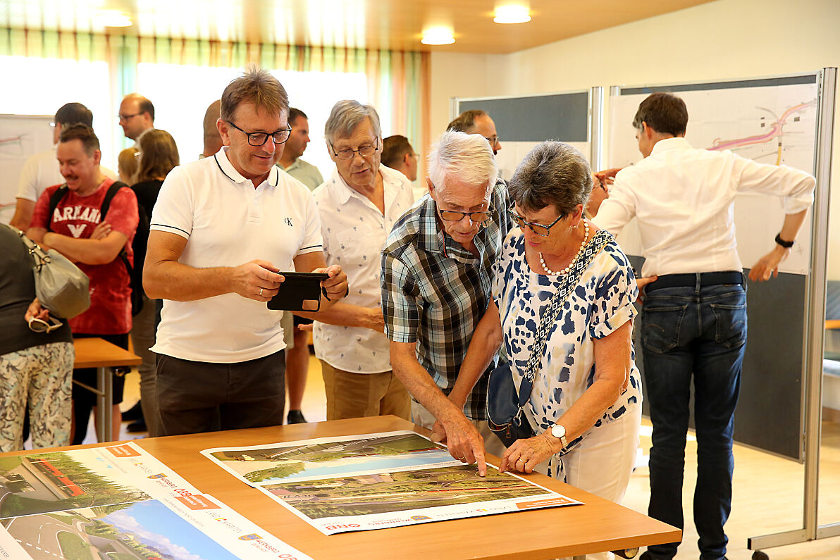 Planausstellung Unterführung Föderlach