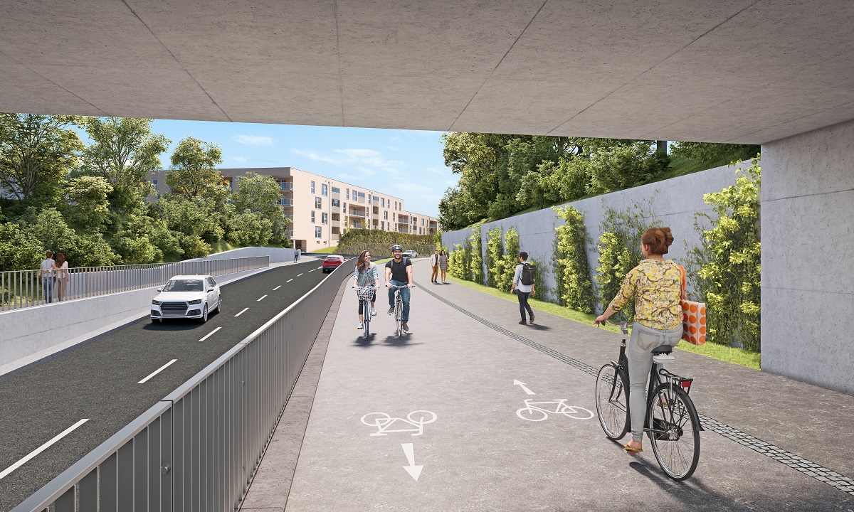 Visualisierung Peter Tunner Gasse