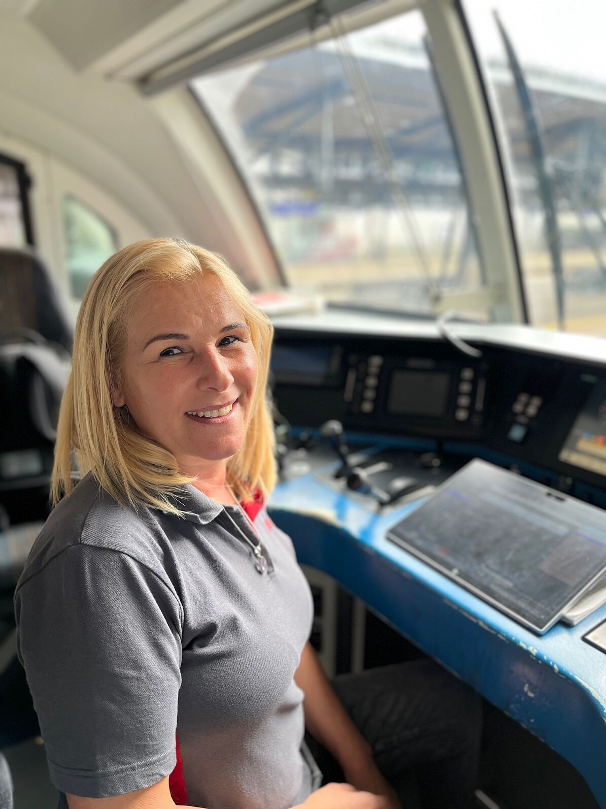 Train Driver of the Year Klaudia Malej