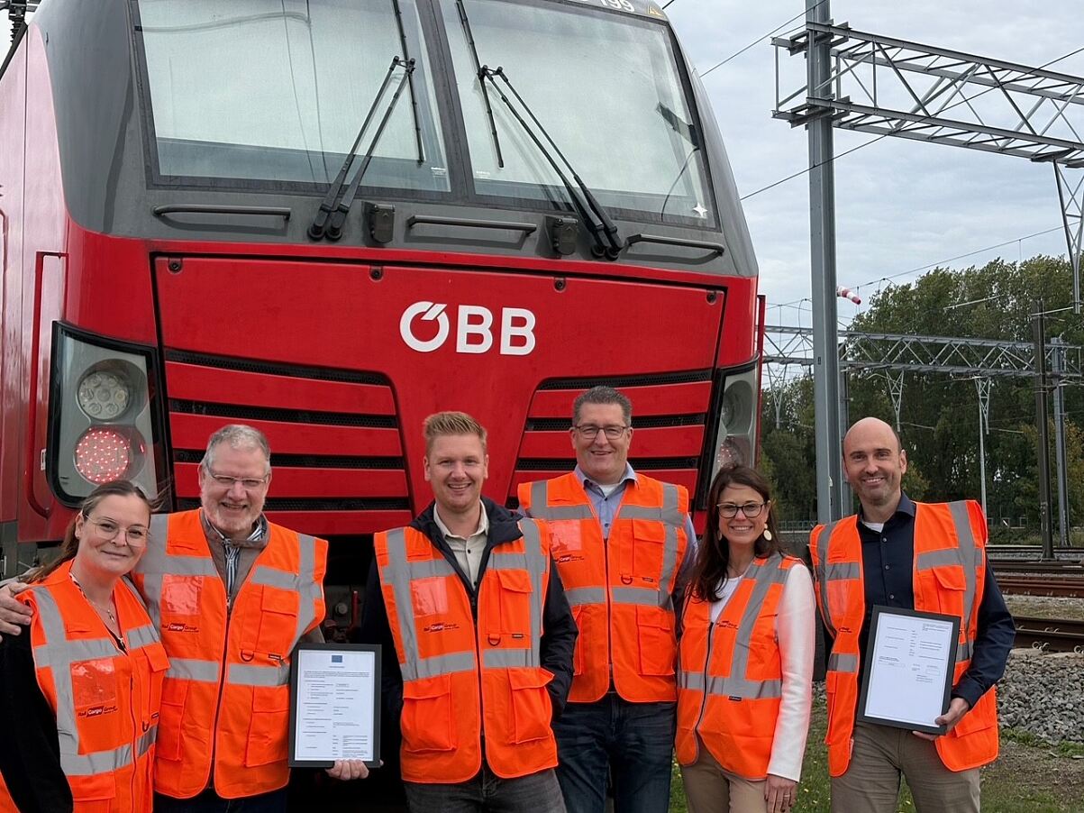 ÖBB RCG Sicherheitsbescheinigung Benelux