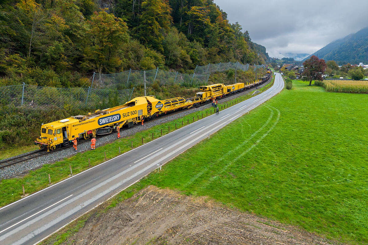 Arbeiten Arlbergstrecke