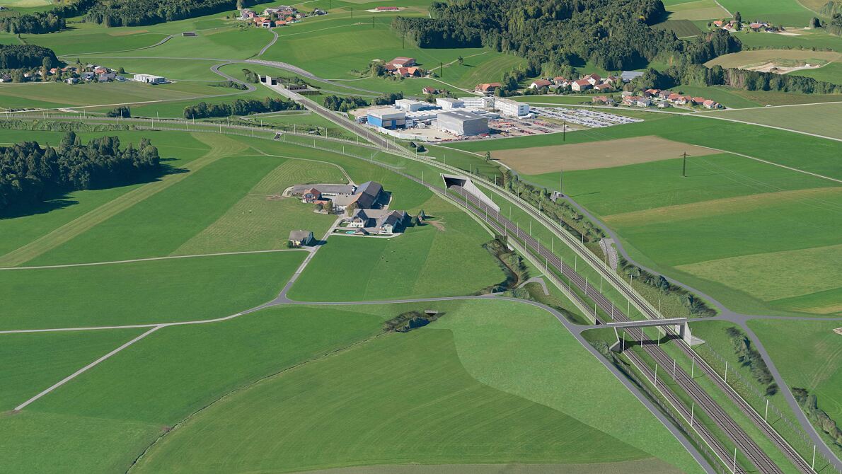 Tunnelportale Flachgauertunnel