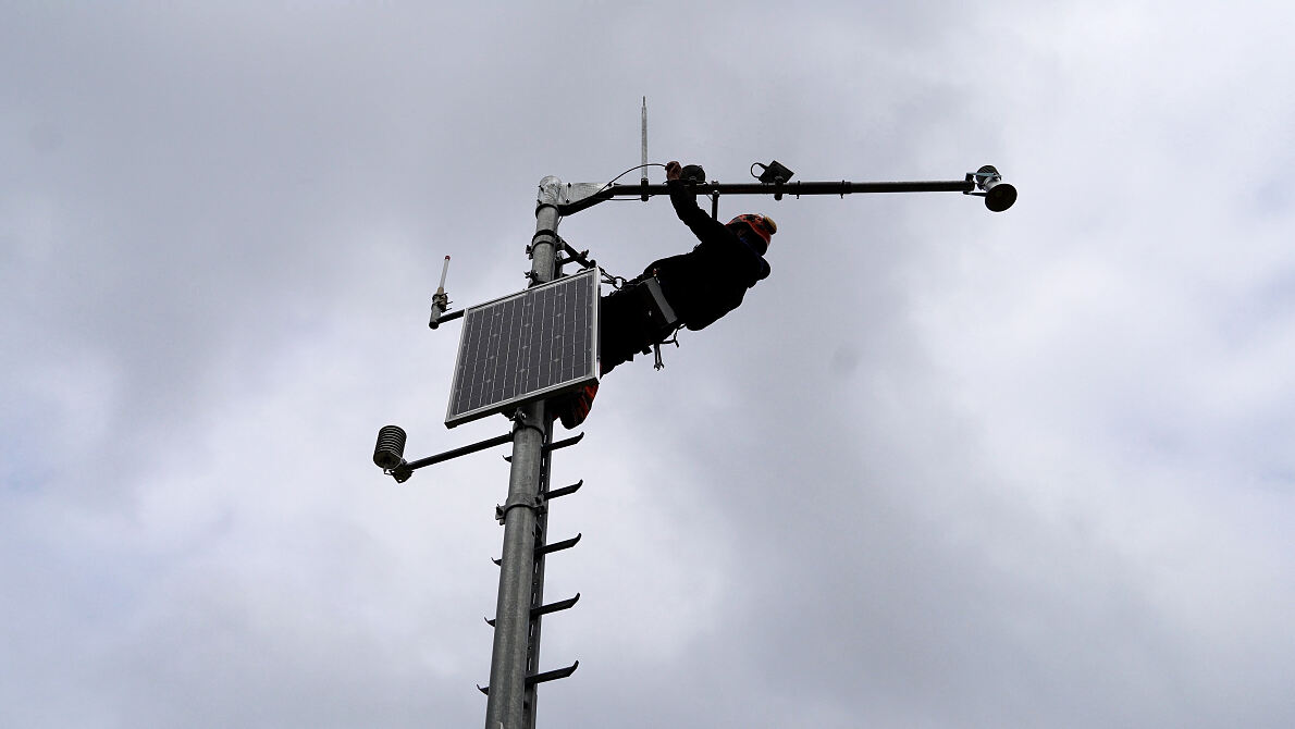 Wartung_Wetterstation_Tennengebirge_©ÖBB-Doris Vojta
