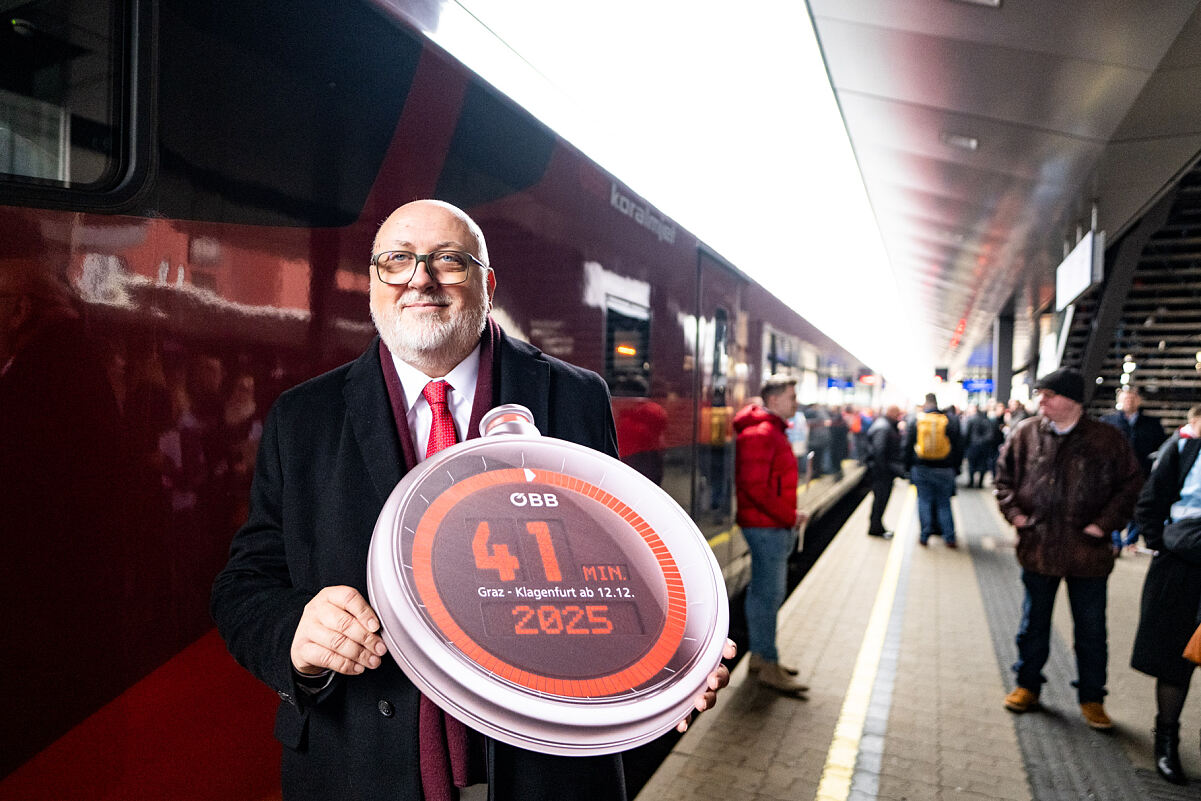 20251212_Eröffnung Koralmbahn Klagenfurt_c_ÖBB_Erich Varh