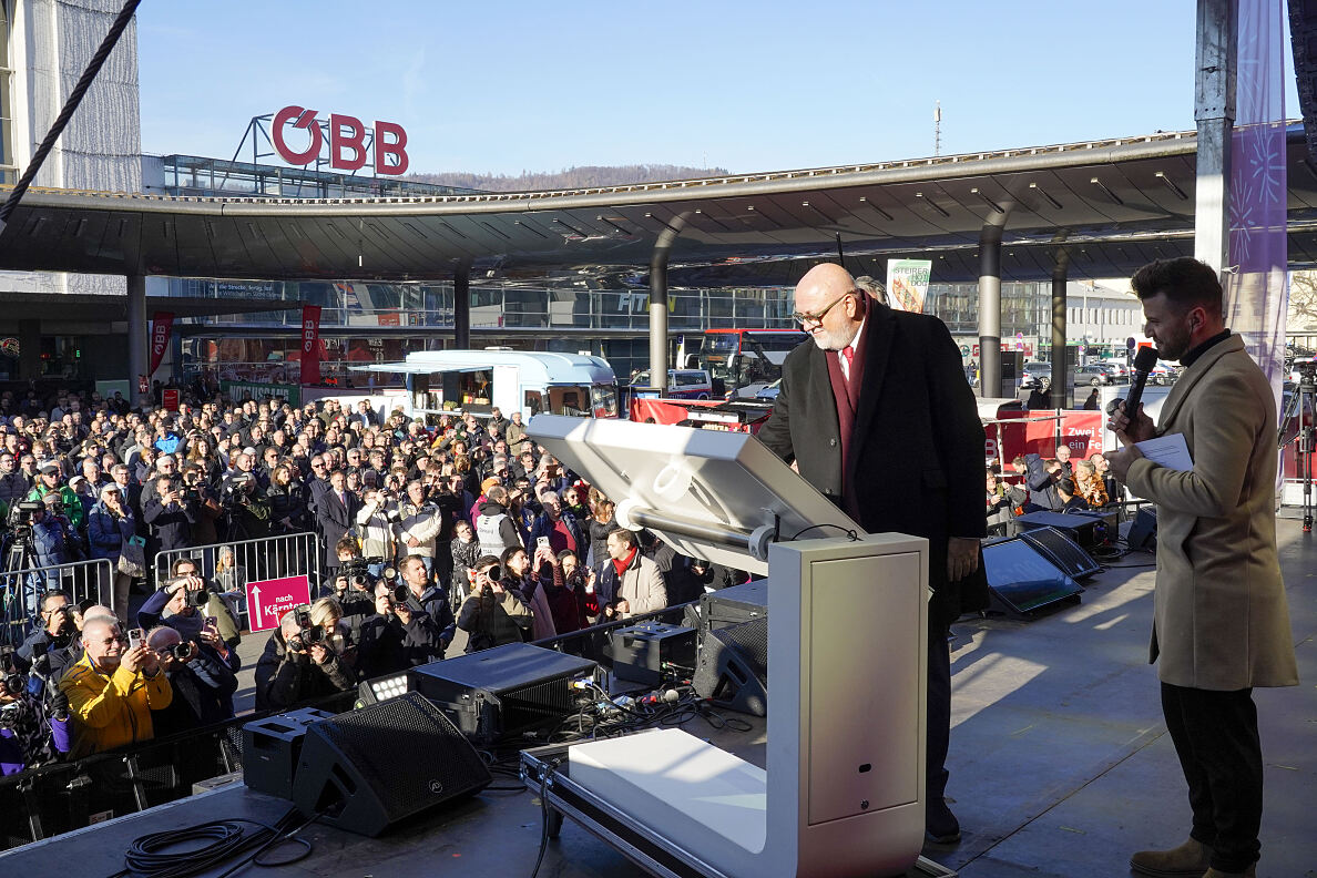 20251212_Eröffnung Koralmbahn Graz 6_c_ÖBB_Chris Zenz