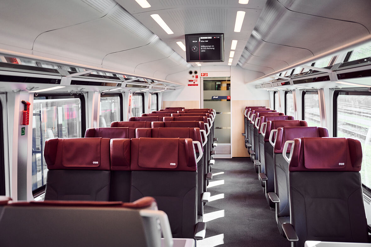 Erster modernisierter Railjet