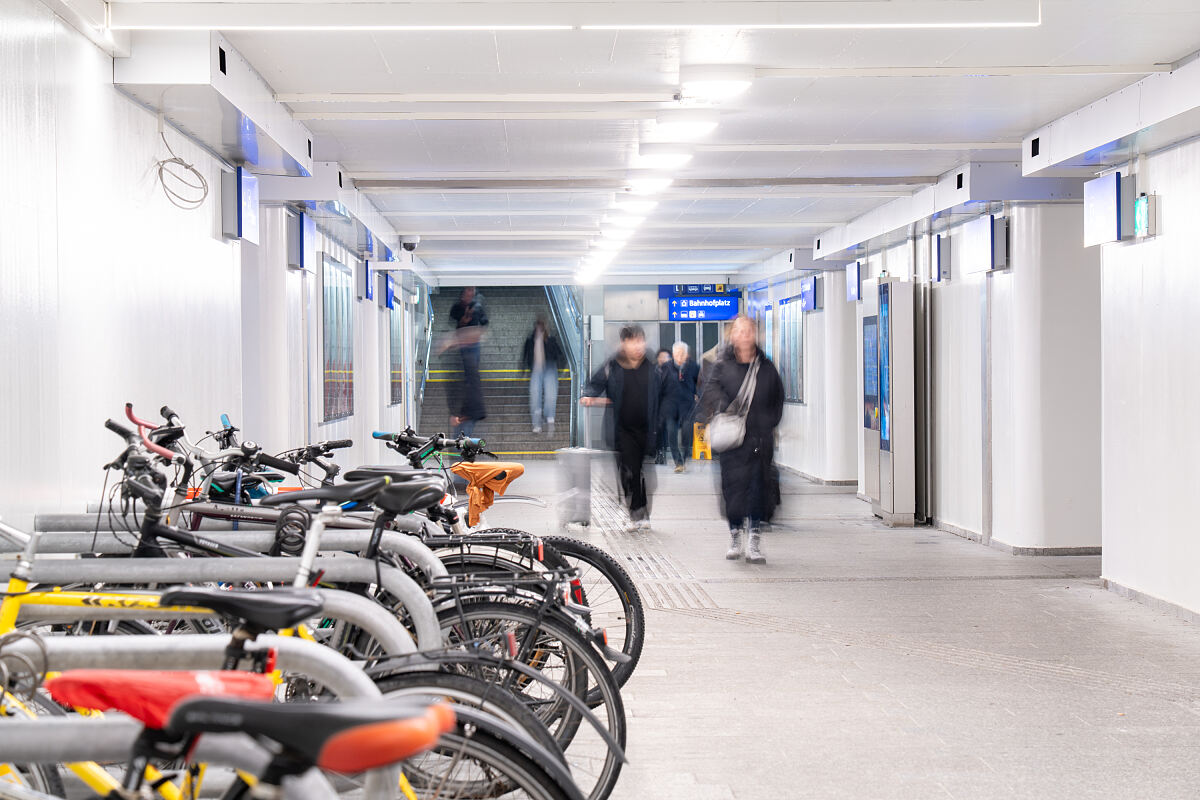Fertigstellung Modernisierung Bahnhof Bludenz