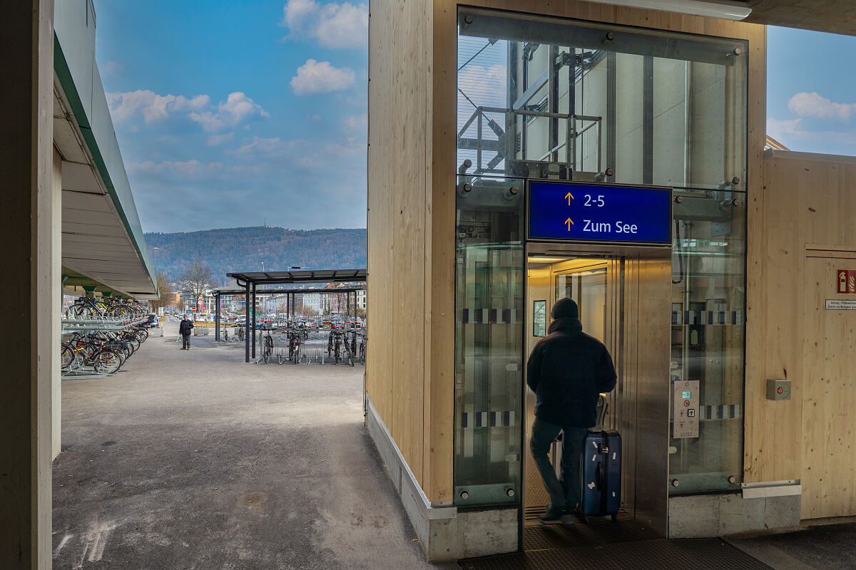 Ausweichgebäude Bahnhof Bregenz