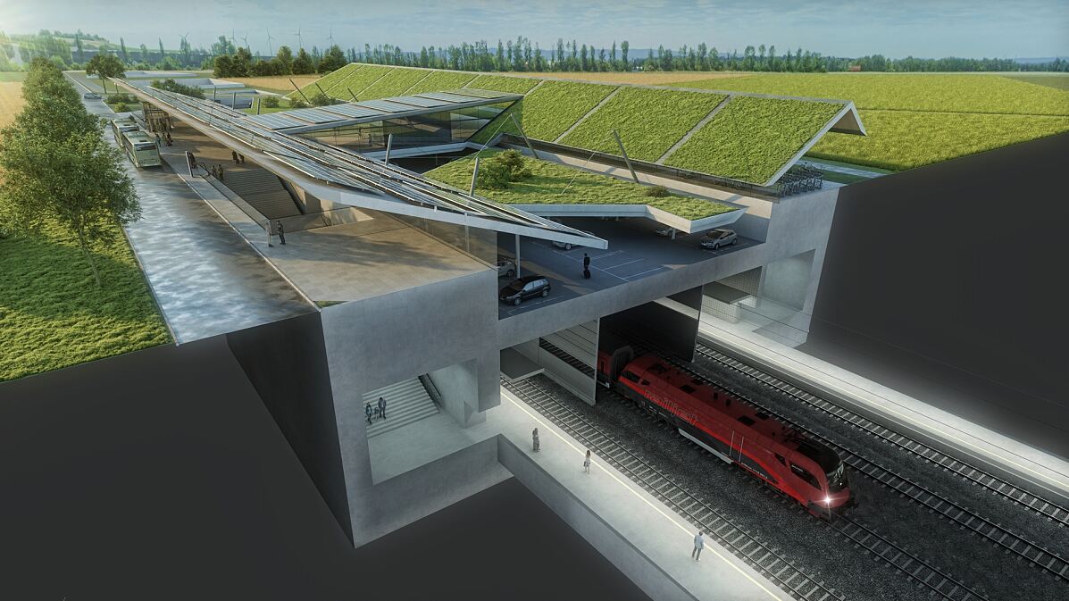 Flughafenspange Regional Bf Enzersdorf a.d.F.